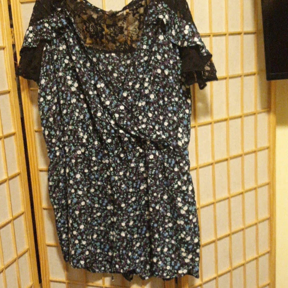 Belle Sky Romper NWOT